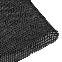 uxcell スピーカーメッシュグリル ステレオファブリック 防塵 1x1.45 M ブラック
