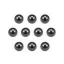 uxcell セラミックベアリングボール?1 mm-6 mm Si3N4窒化ケイ素ボール G5精度 4mm(10個)