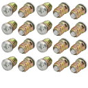 uxcell 家具接続継手 フィッティング M6x15mm 十字穴ボルト 家具ジョイント インサートナット付き 20個入り
