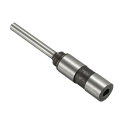 uxcell 中空紙ドリル シルバー 5mmx75mm ストレートシャンク 穴掘りドリルビットセット