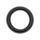 uxcell ラバーエッジ 外径117mm ブラック WL106Aゴム サラウンドリング交換 スピーカー修理DIY 1個入り