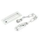 uxcell ドアチェーン セキュリティロックラッチ スライドファスナー ルーム メタル