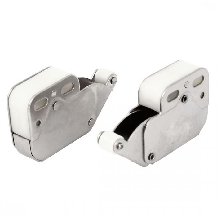 uxcell プッシュラッチ 5個入り プレスオープン ドアキャッチ キャビネット戸棚の先端タッチ(3)