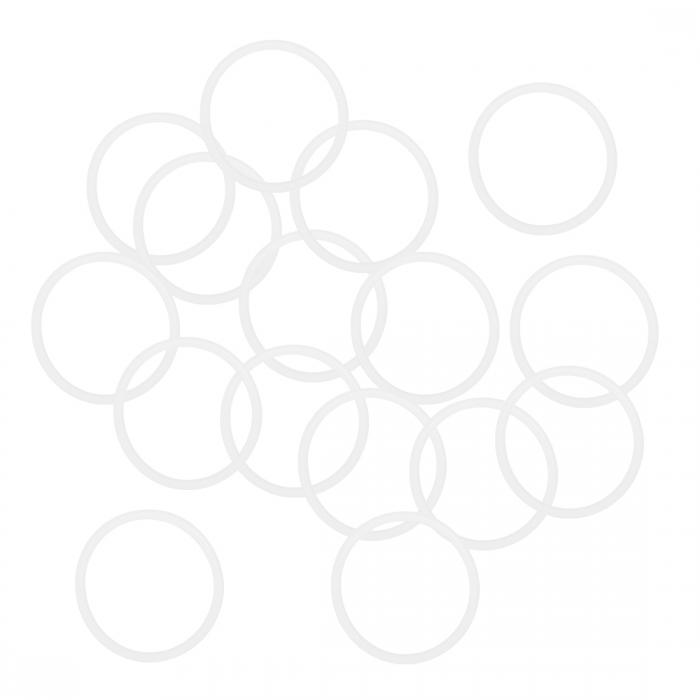 uxcell シリコンOリング 30 mm外径 26 mm内径 2 mm幅 コンプレッサーバルブパイプ修理用 VMQシールガス..