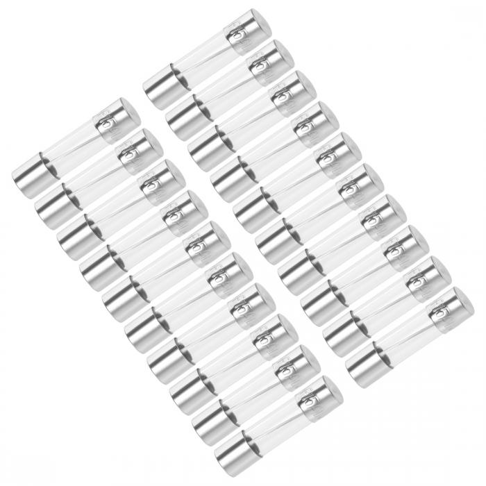 uxcell 交換用ヒューズ カートリッジヒューズ 15A 250V 高速ブロー 交換品 ステレオ音声アラームアンプ..