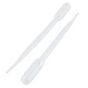 uxcell ストロードロッパー 実験室セット クリア プラスチック 累進 3 mL 100個入り