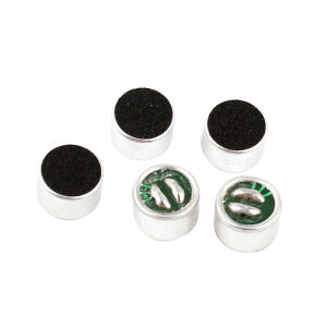 uxcell エレクトレットコンデンサーマイク ミニ 9.7mm x 6.7mm 5個入り通販セール