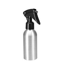 uxcell アルミスプレーボトル ファインミスト付き噴霧器 空の詰め替え可能な容器 トラベルボトル キッチンバスルームまたは植物用水噴霧器 100ml