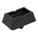X AUTOHAUX ジャッキパット ジャッキアップアダプター 8.5x6x5cm ポイントパッド ジャッキサポートプラグリフトブロック 51718268885 BMWに対応 プラスチック ブラック 1個入り