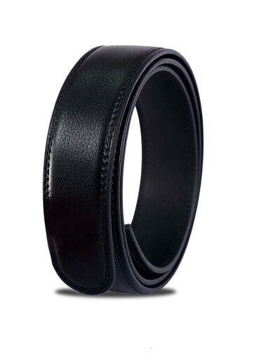 uxcell メンズ ベルト ビジネス PU 紳士 調整可能 カジュアル 125cm ブラック 125cm uxcell メンズ ベルト ビジネス PU 紳士 調整可能 カジュアル 125cm ブラック 125cm
