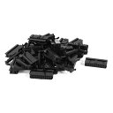 uxcell IDCコネクター プラスチックハウジング 20セット入り 2.54mm ピーチ(4)
