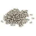 uxcell クロスヘッドスクリュー ネジ なべ頭 ボルト 磁気 M2 x 3.0mm 100個入り(4)