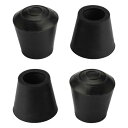 uxcell レッグキャップ ゴム レッグキャップ チップ カップ フィートカバー 12m 内径 4個 用 テーブル
