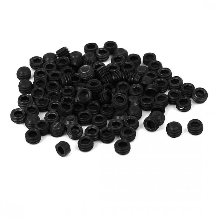 uxcell ߤͥ å 塼 DIN916 M3x2mm ᥿ 졼 10.9إå å ܥ եʡ 100