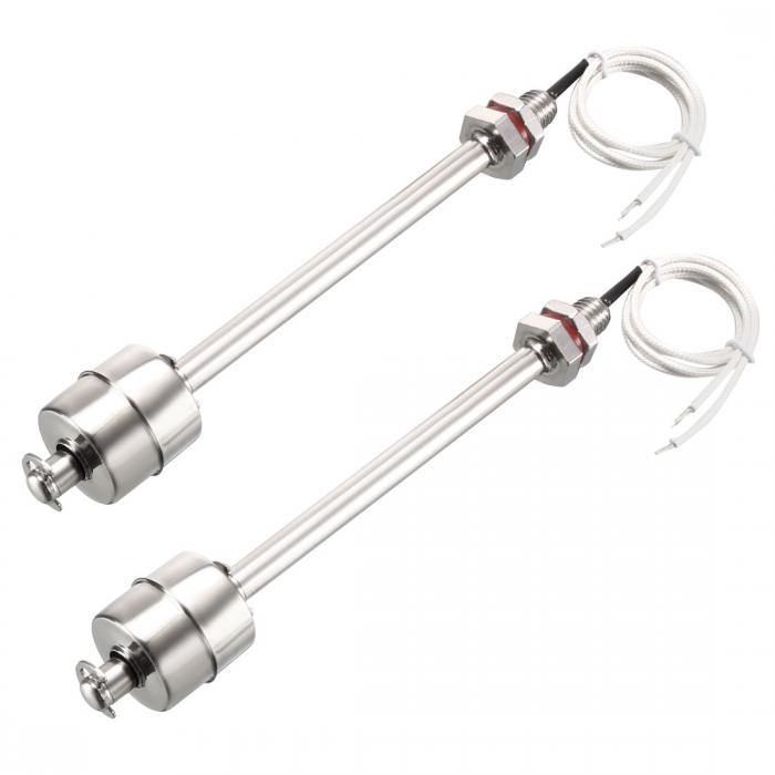 uxcell フロートスイッチ ステンレス鋼 ウォーターポンプ タンク 水泳プール ガーデン池 液体水位セン..