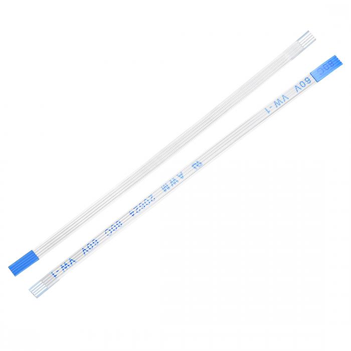 uxcell フレキシブルフラットケーブル フレキシブルリボンケーブル ブルー シルバーグレー PE 4ピン 0.5mmピッチ 76mm FPC FFC 液晶テレビカーオーディオ用 DVDプレーヤー用 ノートパソコン用 20個入り (Bタイプ)