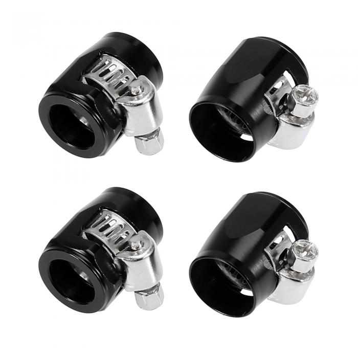 X AUTOHAUX エンドフィニッシャークランプ ウォーターラインクリップ カーホースフィニッシャー AN6 六..