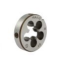 uxcell ラウンドスレッドダイ 左ネジ スレッド切削工具 細かい歯 左手 M14 x1 mmメトリック 外径38 mm