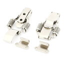 uxcell パッチン錠 パンッチン錠 トグル掛け金 トグルラッチキャッチ スプリングロード ステンレススチール 2個