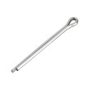 uxcell 割りピン 止めピン コッターピン 4mm x 50mm 304ステンレス鋼 2プロング シルバートーン ファスナー クリップキー 15個入り(4)