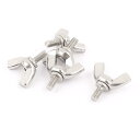 uxcell 蝶ボルト 304ステンレス鋼製M3x6mm 5個入り(4)