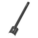 uxcell 防錆ハーフラウンドレザーカッターパンチ 20mmストラップエンドパンチツール ストラップベルトウォレットとバッグ作成用