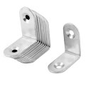 uxcell 30mm x 30mm 棚受 アングルブラケット 10 個入り