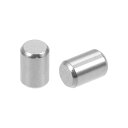 uxcell スチールピン ノックピン 4mm x 6mm ダボピン 304ステンレス鋼 シルバートーン ツールハードウェア 50個入り(4)