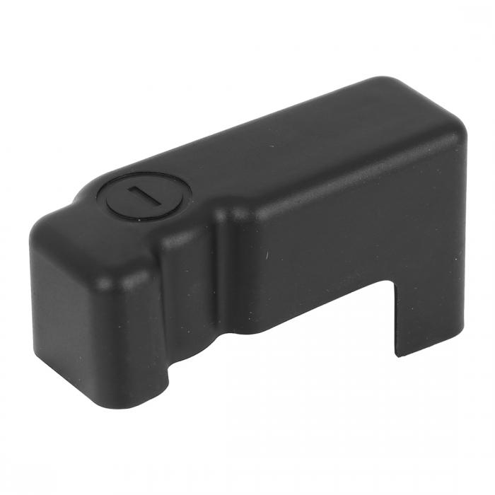 X AUTOHAUX 電池マイナス保護 マイナス端子カバー ブラック ABS 9.5x5.1x3cm トヨタ用ランドクルーザープラド用