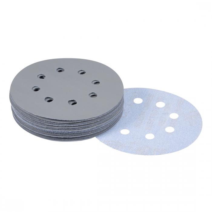 uxcell サンディングディスク 紙やすり サンドペーパー 8穴あき 外径125mm 3000グリット 20枚入