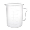 uxcell 測定カップ ビーカー ハンドル付ビーカー 目盛り付 300ml プラスチック