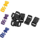 uxcell バックル サイドリリースバックル 4色選べる 6個セット 11mmストラップド プラスチックバックパック 交換部品 プラスチック 29x15x6m...