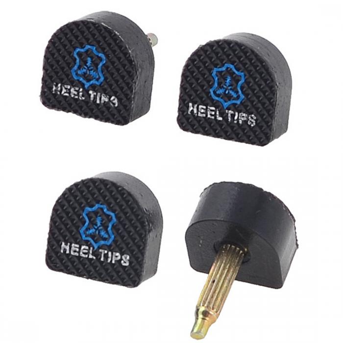 uxcell トップリフト 靴ヒール修理用釘 靴のヒント 滑り止め ハイヒール用 12mm x 12mm 4個