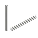 uxcell ダボピン 304ステンレス鋼 円筒棚サポートピン固定要素 シルバートーン 15個 4mm x 50mm(4)