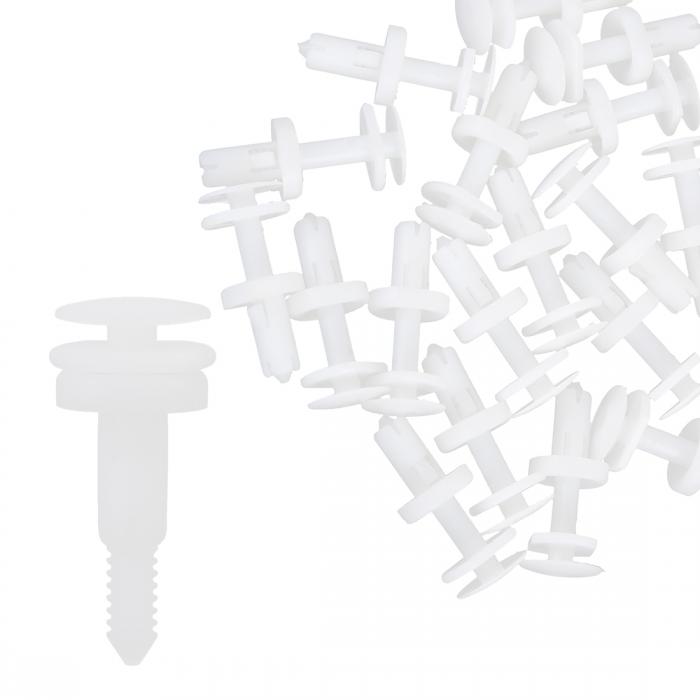 uxcell ナイロンドアトリムパネルプッシュタイプ GMCに対応15960325用 20個