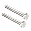 uxcell 六角ヘッドボルト ネジ M14スレッド 304ステンレス製 長さ120mm 2本入(4)
