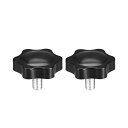 uxcell Clamping Handle Gripandles Screw Knobs Handgrips Star Knob M8 × 12mm Male...