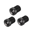 uxcell カメラレンズ 6mm焦点距離 720P F2.0 8.5mm広角 CCDカメラ用 2個