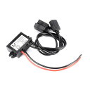uxcell 電圧コンバータレギュレータ ゴルフカート電圧レギュレータ DC12V/24V-DC5V 6A 30W