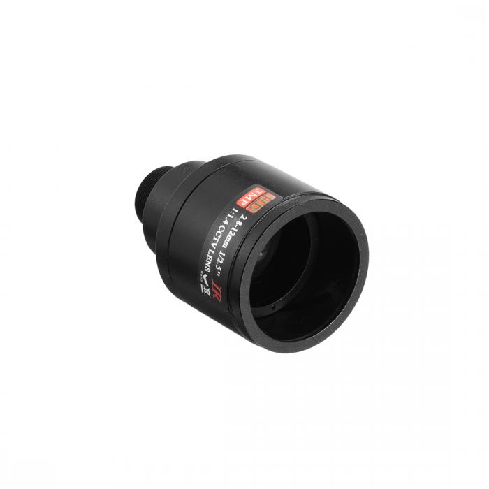 uxcell  2.8-12mm 3MP F1.4 FPV CCDѥ磻ɥ󥰥 ֥å