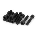 uxcell ソケットヘッドのキャップのネジ 12 . 9合金鋼素材 ブラック M10x50mm 10枚入り(4)
