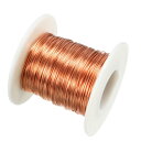 uxcell エナメル銅線 マグネットワイヤー 巻線コイル 長さ50M 直径0.41mm トランスインダクタ用