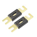 uxcell ブレードヒューズ 400A DC 32V 絶縁高温 ANLヒューズ 電気保護 2個入り