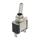 uxcell トグルスイッチ プラスチック製 レッド 2ポジション 3端子 20A/12VDC 1個入り