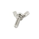 uxcell メトリック M6x16mm ステンレススチール ウィングボルト ウィングねじ 蝶ボルト
