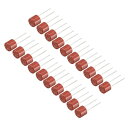 uxcell マイクロヒューズ DIPマウント シリンダー型ヒューズ レッド T5A 5A 250V 20本入