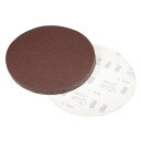 uxcell サンディングディスク フロッキングサンドペーパー 225mm フックとループ 60グリット ランダム軌道サンダー用 10個入り(4)