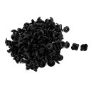 uxcell トリムクリップ クリップ リベット 6mm 100個