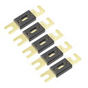 uxcell ブレードヒューズ 350A DC 32V 絶縁高温 ANLヒューズ 電気保護 5個入り