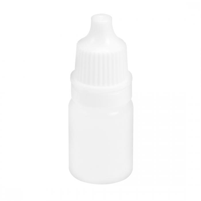 uxcell プラスチックドロッパーボトル プラスチックスポイトボトル 5ml 0.17 オンス シール液ボトル 50個入り